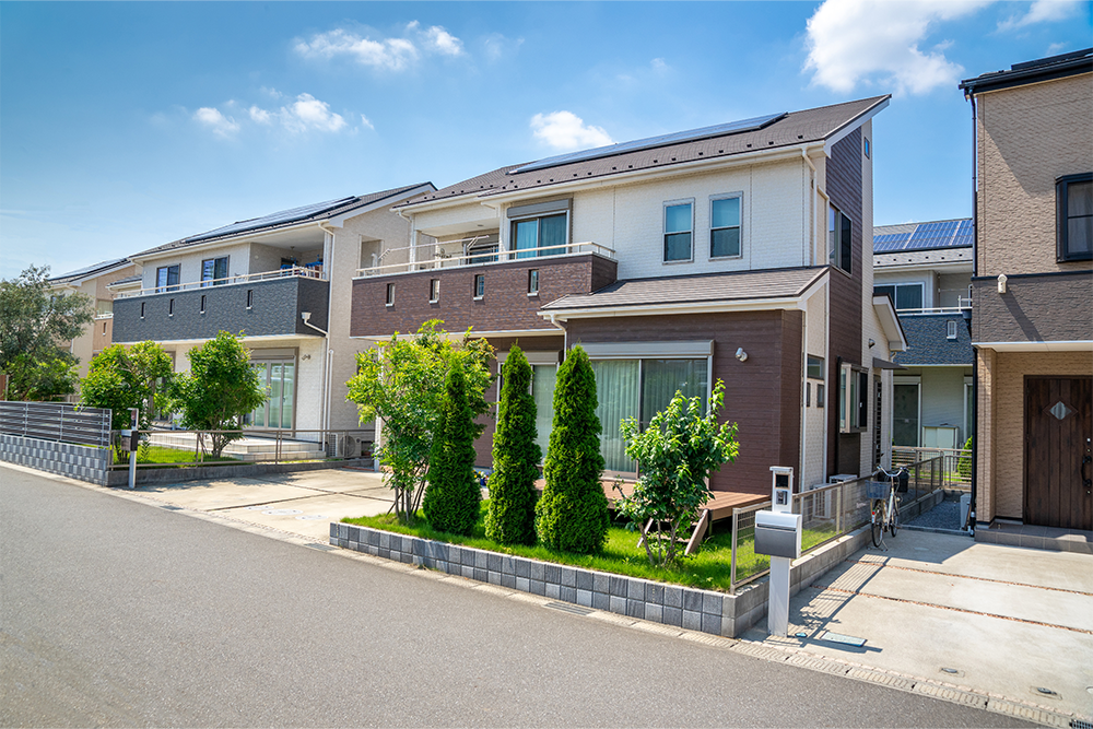 マンションの植栽